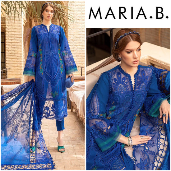 MARIA.B LAWN UNSTITCHED EMB 3PC