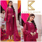 KANWAL MALIK NET UNSTITCHED EMB SUIT