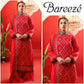 BAREEZE LAWN UNSTICH EMBROIDERED 3PC