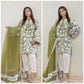 AGHA NOOR LINEN UNSTITCHED EMB 3PC