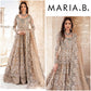 MARIA.B ORGANZA UNSTITCHED EMB MAXI