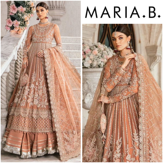 MARIA.B NET UNSTITCHED EMB MAXI