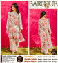 BAROQUE LAWN PRINTED UNSTICH 3PC