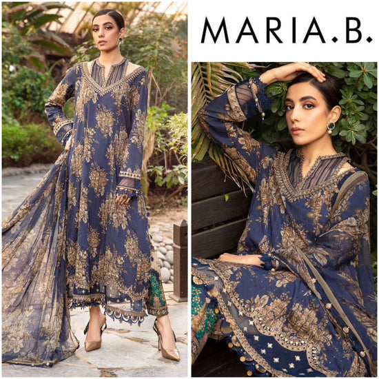 MARIA.B LAWN PRINTED UNSTICH 3PC