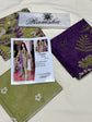 RAMSHA LAWN PRINTED UNSTICH 3PC