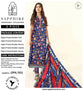 SAPPHIRE KHADDAR UNSTICH PRINTED 3PC