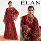 ELAN CHIFFON UNSTITCHED EMB SUIT