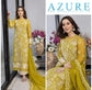 AZURE LAWN UNSTITCHED EMB 3PC