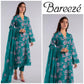 BAREEZA KRANDI UNSTITCHED EMB 3PC