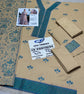 BAREEZE DHANAK UNSTITCHED EMB 3PC