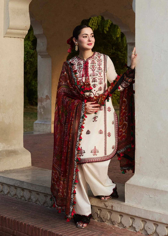 ZARA SHAHJAHAN DHANAK UNSTITCHED EMB 3PC