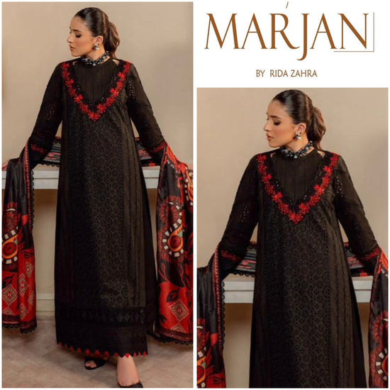 MARJAN LAWN UNSTITCHED EMB 3PC