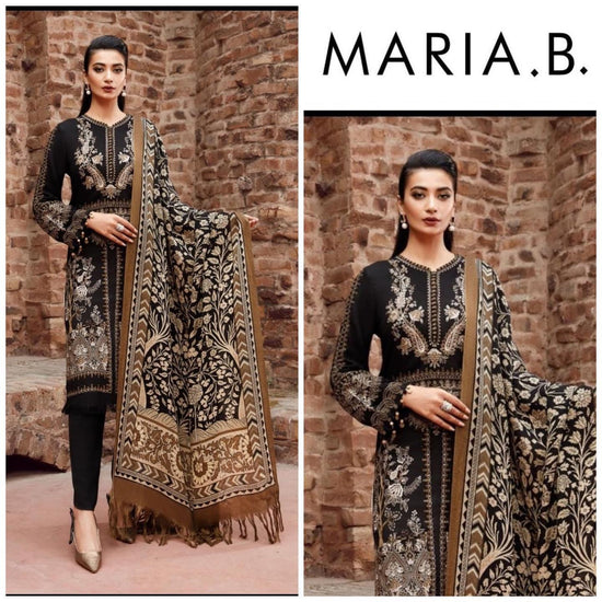 MARIA.B LAWN UNSTITCHED EMB 3PC