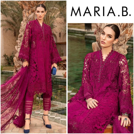 MARIA.B LAWN UNSTITCHED EMB 3PC