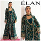 ELAN CHIFFON UNSTITCHED EMB SUIT