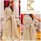 KANWAL MALIK ORGANZA UNSTITCHED EMB SUIT