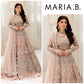 MARIA.B ORGANZA UNSTITCHED EMB MAXI