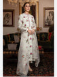 RAW SILK UNSTICH EMBROIDERED 3PC