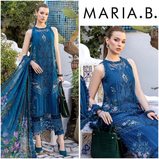 MARIA.B LAWN UNSTITCHED EMB 3PC