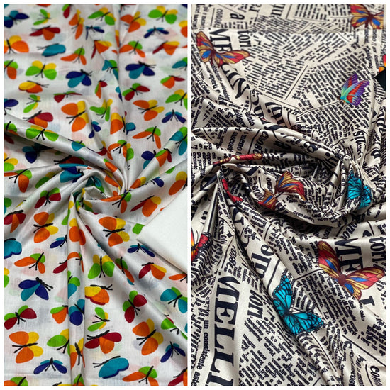 Buy 1 Get 1 Free On Lawn Printed 2Pcs Shirt&Trouser