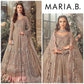 MARIA.B ORGANZA UNSTITCHED EMB MAXI