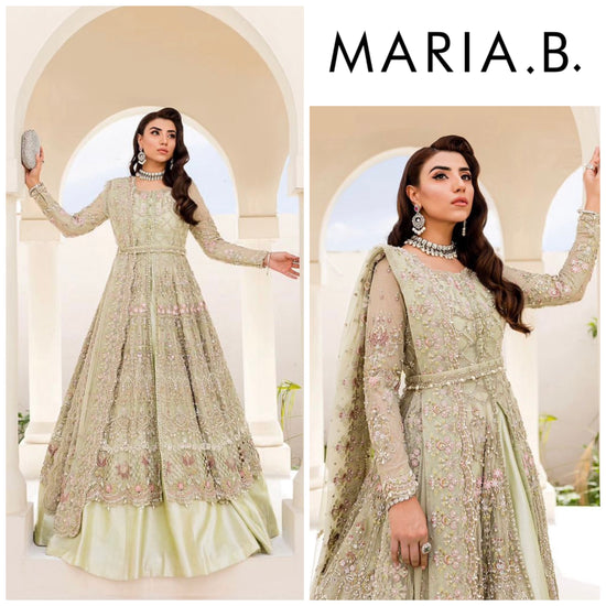 MARIA.B NET UNSTITCHED EMB MAXI