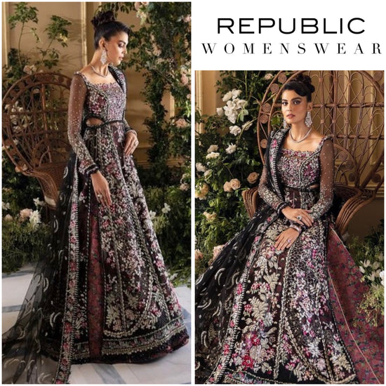 REPUBLIC NET UNSTITCHED EMB MAXI