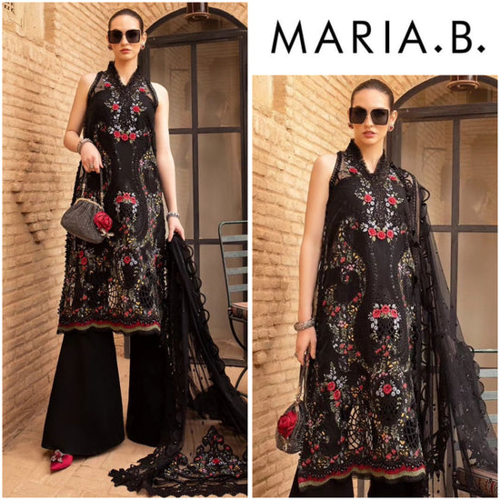 MARIA.B LAWN UNSTITCHED EMB 3PC