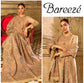 BAREEZE DHANAK UNSTITCHED EMB 3PC