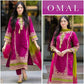 OMAL LAWN UNSTITCHED EMB 3PC