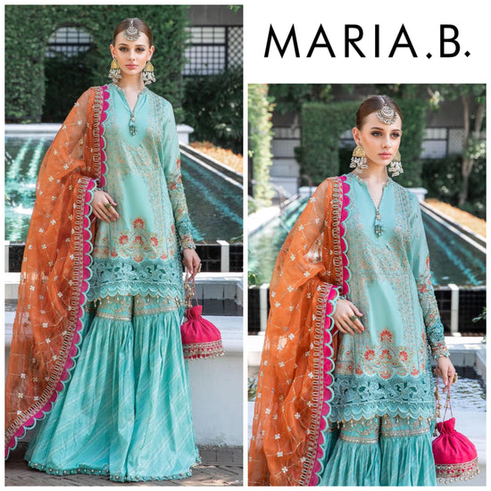 MARIA.B LAWN UNSTITCHED EMB 3PC