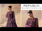 REPUBLIC NET UNSTITCHED EMB MAXI