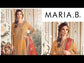 MARIA.B ORGANZA UNSTITCHED EMB SUIT