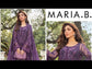 MARIA.B CHIFFON UNSTITCHED EMB SUIT