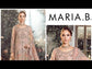 MARIA.B ORGANZA UNSTITCHED EMB SUIT