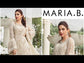 MARIA.B CHIFFON UNSTITCHED EMB SUIT