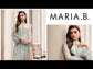 MARIA.B CHIFFON UNSTITCHED EMB SUIT