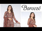 BAREEZA CHIFFON UNSTITCHED EMB SUIT