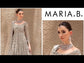 MARIA.B ORGANZA UNSTITCHED EMB MAXI