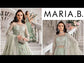 MARIA.B ORGANZA UNSTITCHED EMB MAXI