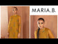 MARIA.B ORGANZA UNSTITCHED EMB 2PC