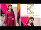 KANWAL MALIK NET UNSTITCHED EMB SUIT