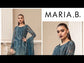 MARIA.B CHIFFON UNSTITCHED EMB SUIT