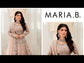 MARIA.B ORGANZA UNSTITCHED EMB MAXI