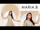 MARIA.B NET UNSTITCHED EMB MAXI