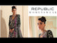 REPUBLIC NET UNSTITCHED EMB MAXI