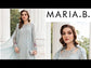 MARIA.B CHIFFON UNSTITCHED EMB SUIT